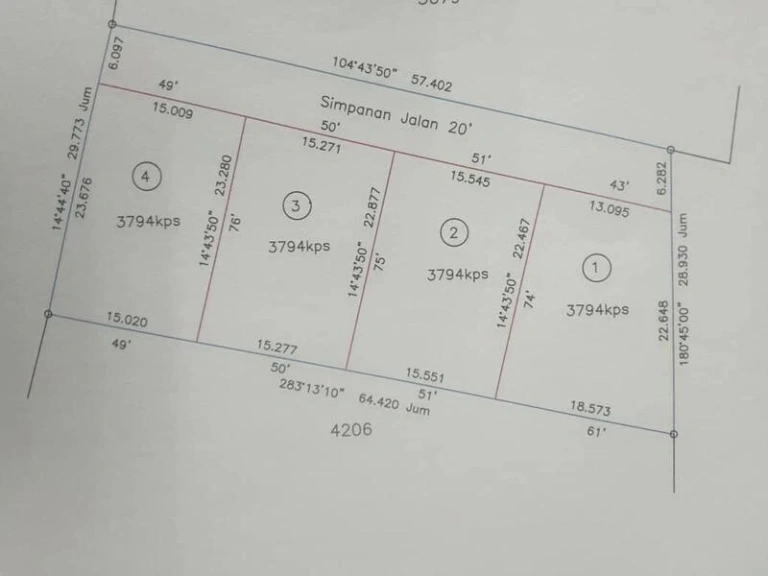 3,794 Sq Ft Freehold First Grade Land for Sale in Permatang Manggis, Kepala Batas - Photo 6