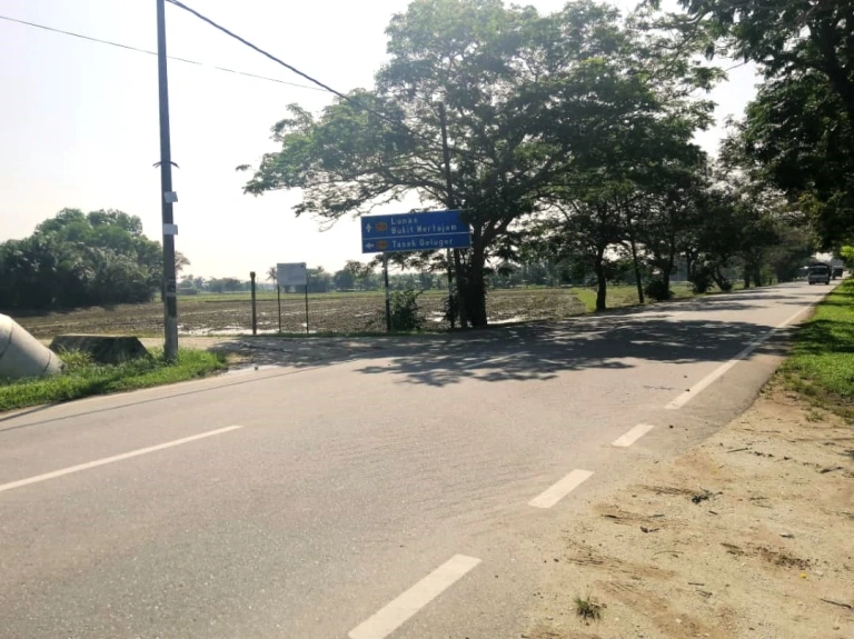 Tanah Pertanian Pegangan Bebas 1.5 Ekar Tepi Jalan Utama untuk Dijual di Padang Menora, Pulau Pinang - Gambar 5